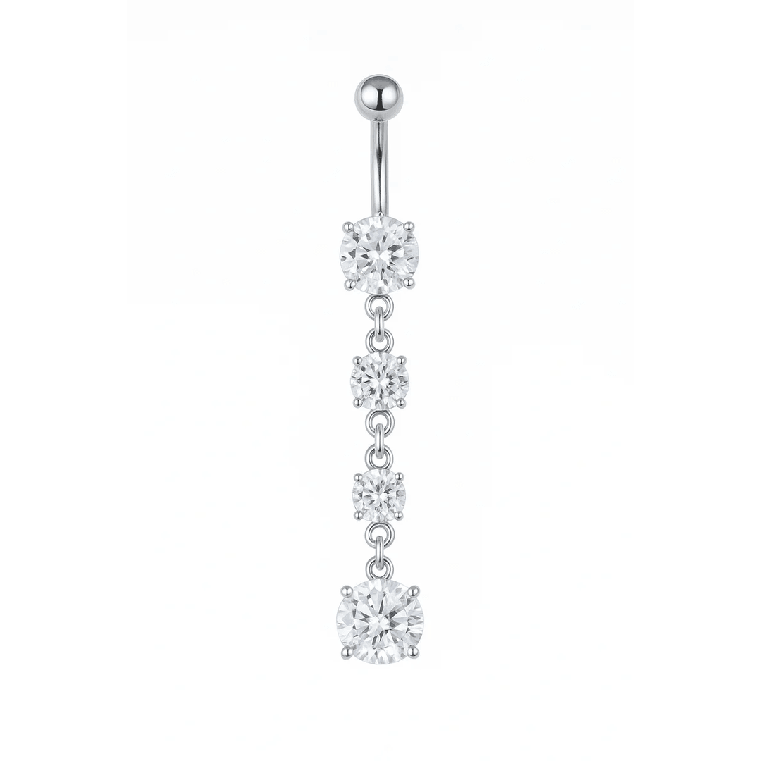 Twinkle Drop Belly Ring