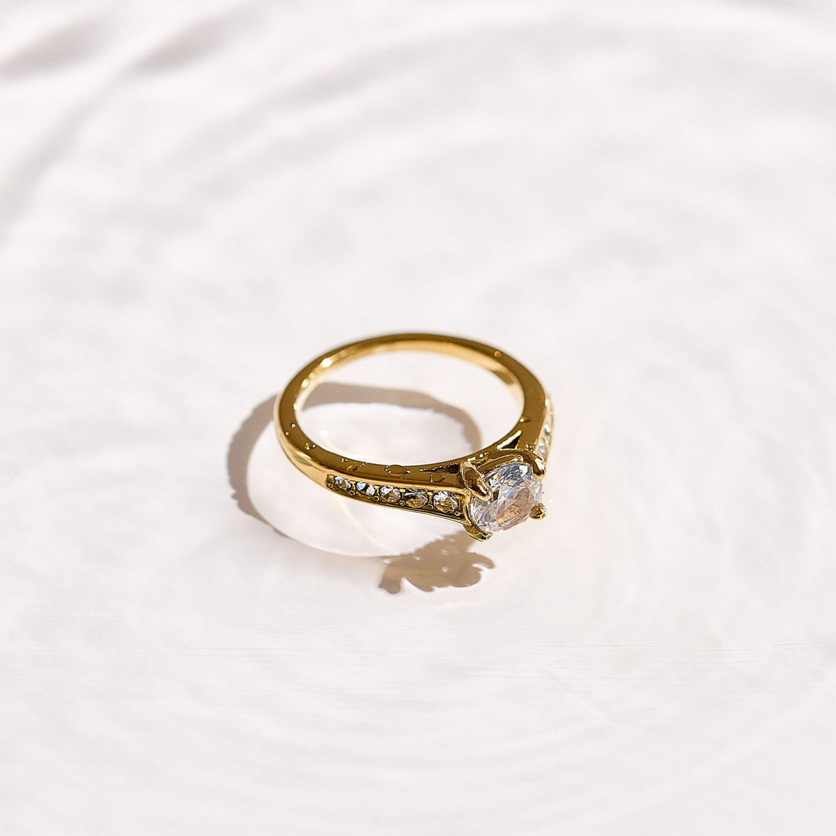 Travel Engagement Accent Ring