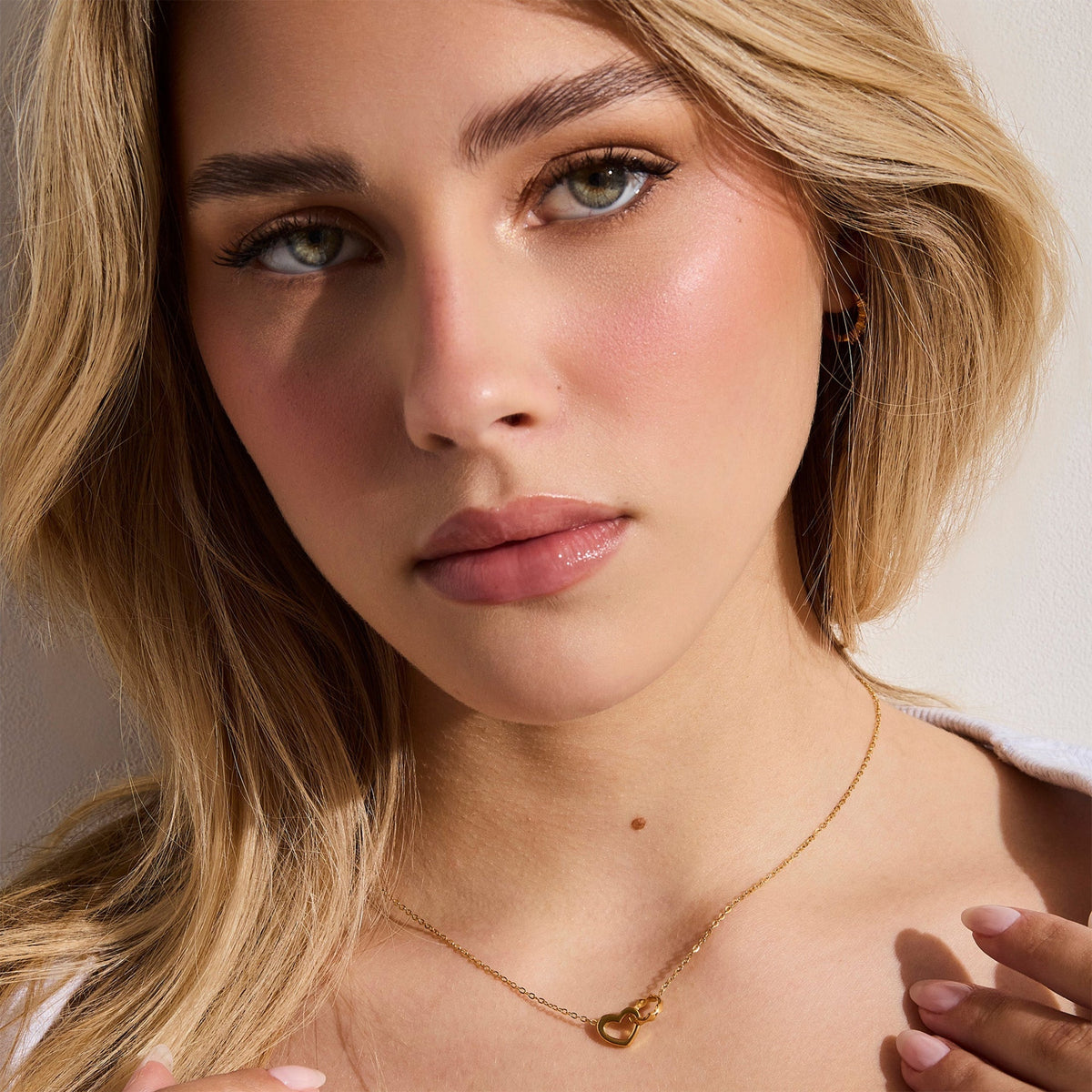 Linked Heart Necklace
