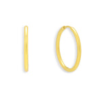 Thin Evryday Hoop Earrings - EVRYJEWELS