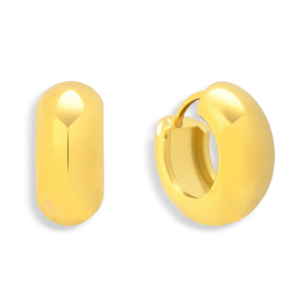 Chunky Mini Hoop Earrings - EVRYJEWELS