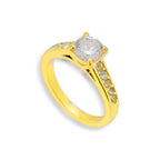 Travel Engagement Accent Ring - EVRYJEWELS