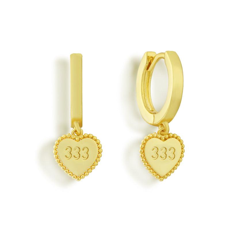 Angel Number Earrings - EVRYJEWELS