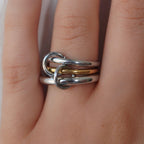 Cuffed Stacked Ring - EVRYJEWELS