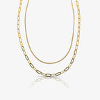 Perfect Pair Double Layered Necklace - EVRYJEWELS