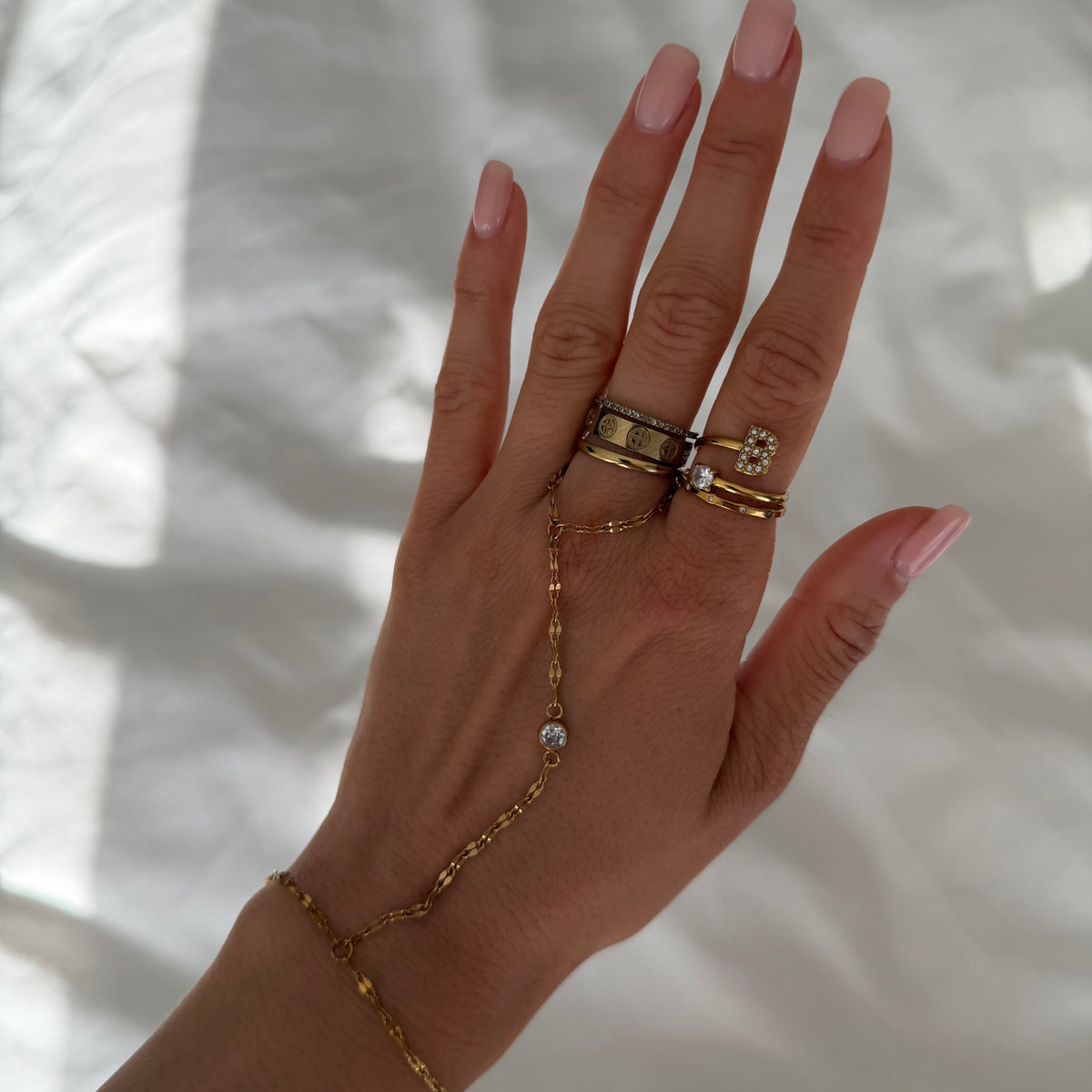 Jasmine Hand Chain - EVRYJEWELS