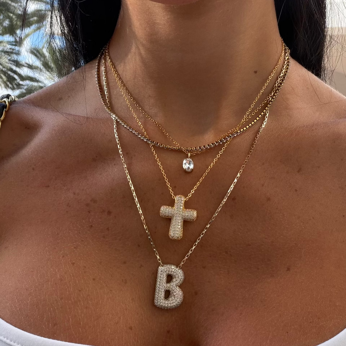 Forever Blessed Cross Necklace