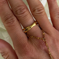 Interlocked Fidget Ring - EVRYJEWELS