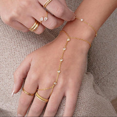 Pearl & Diamond Bracelet - EVRYJEWELS