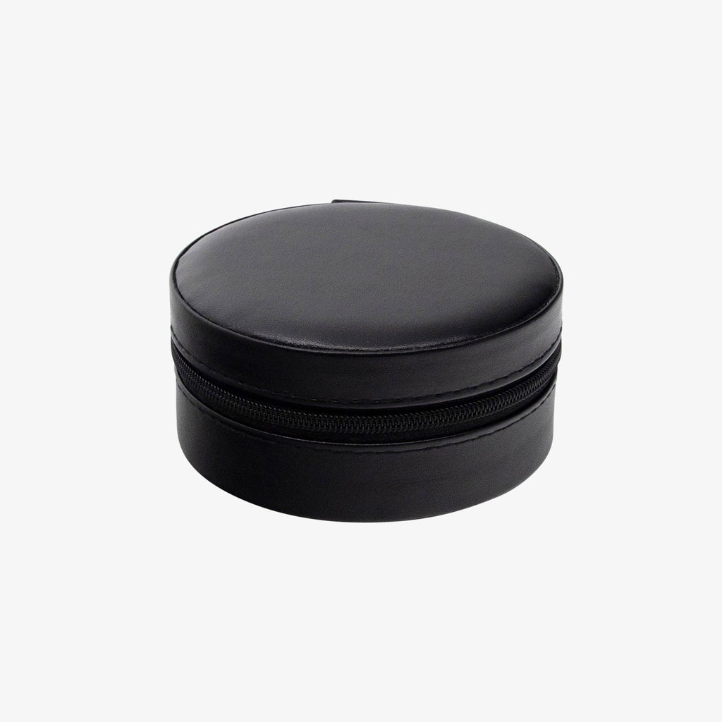 Mini Round Travel Jewelry Case