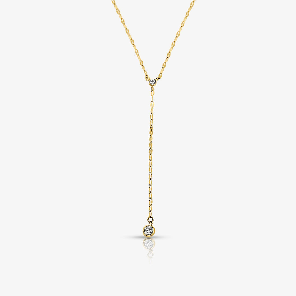 Falling Star Lariat Necklace