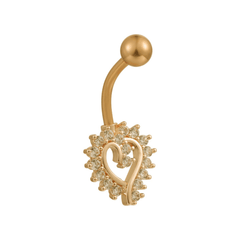 In Love Belly Ring - EVRYJEWELS
